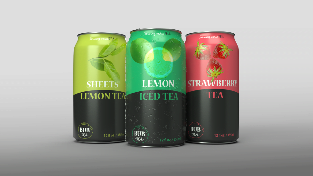 BubTea (Concept) - Package and Stationery Design